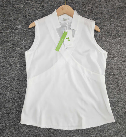 Gelise® Elegant sleeveless plain top