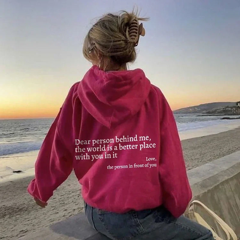 Elisabeth™ - Dear person behind me' Hoodie 