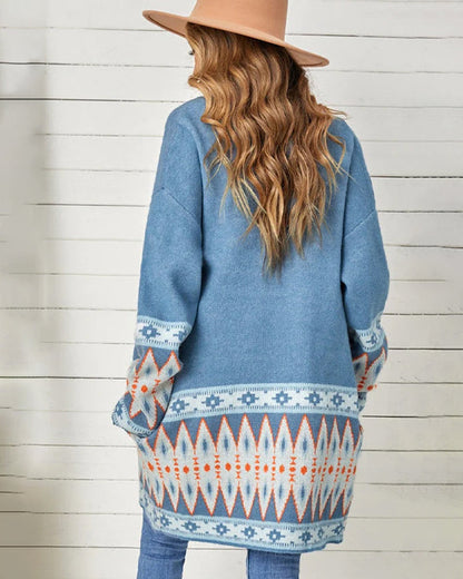 Fernanda™ - Loose-fitting coat with fashionable details