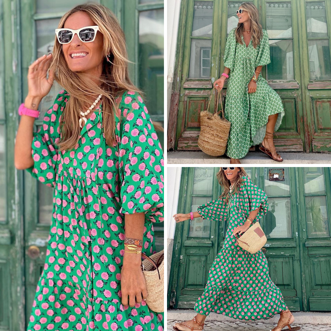 Mila™ - Green Summer Dress