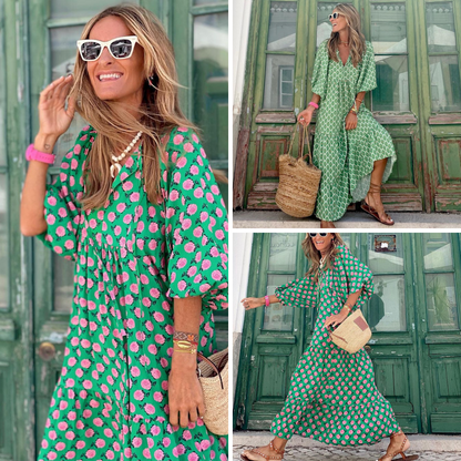 Mila™ - Green Summer Dress