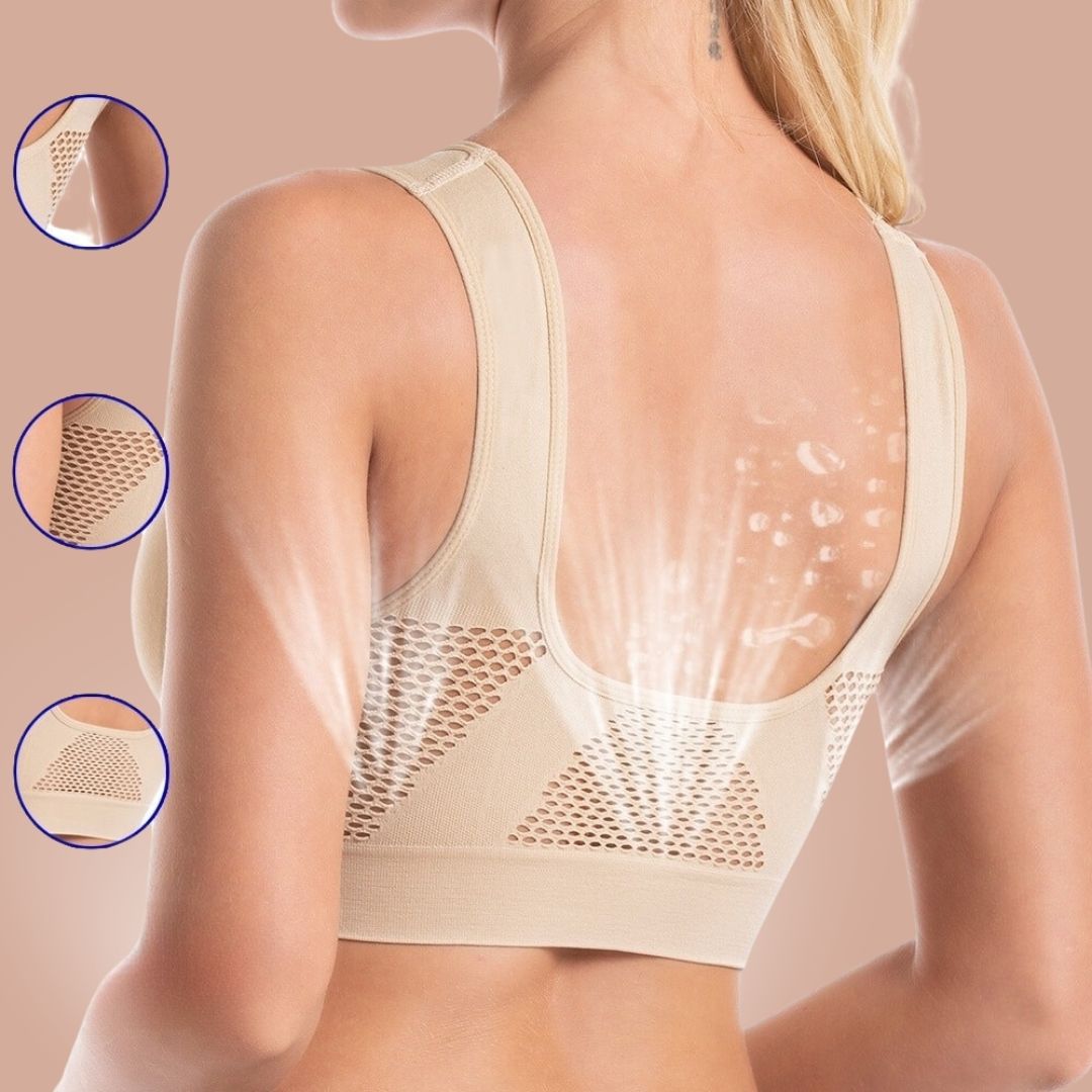 Gerta™ - Ultra-breathable suspension bra 