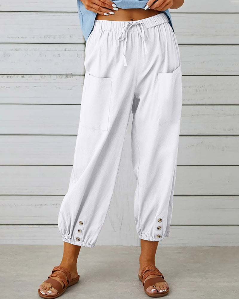 Eva™ - Loose high-waisted pants