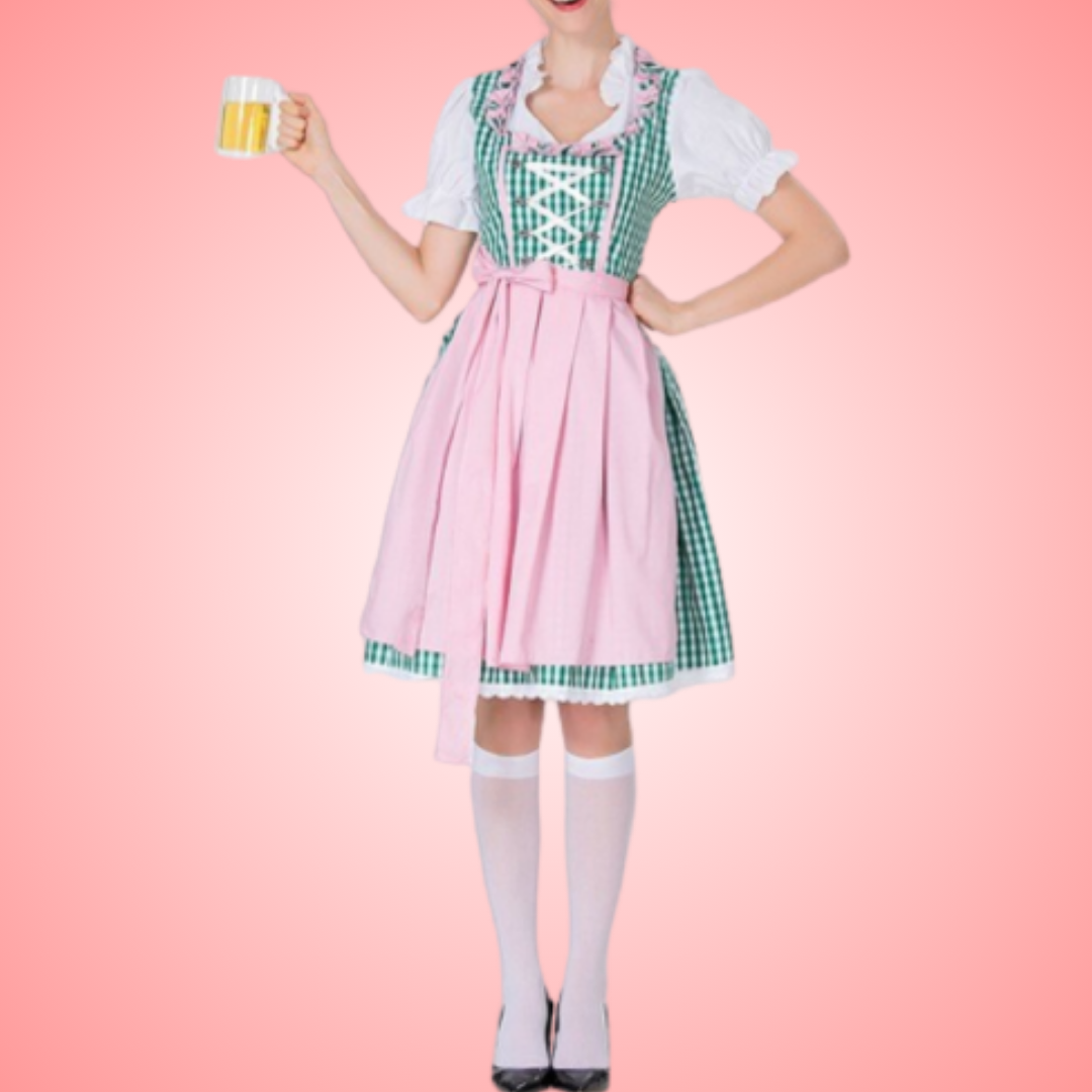 ANNA™ - UNIQUE TRADITIONAL COSTUME FOR WOMEN WITH APRON AND BLOUSE 