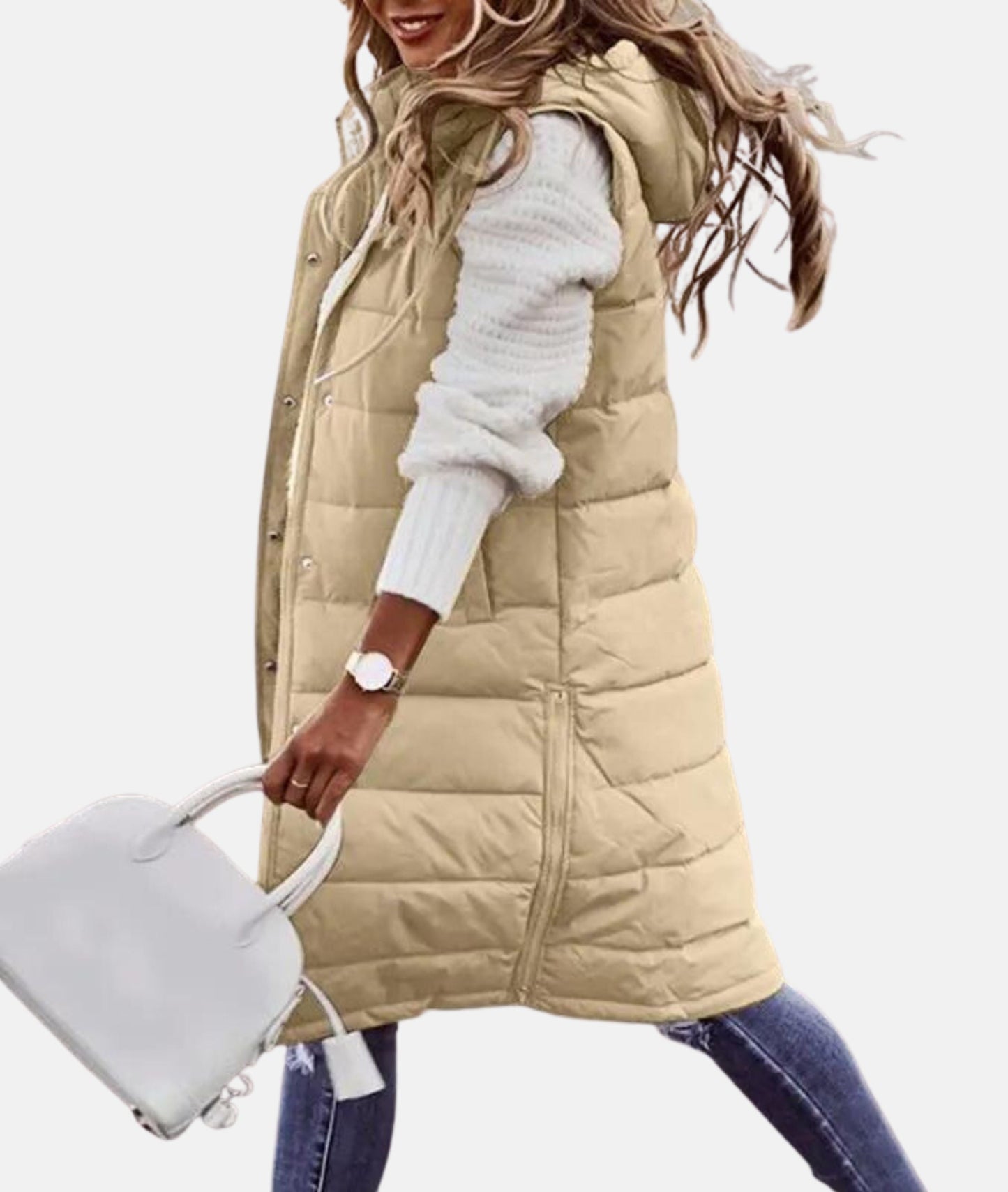 Catharine™ - Long-Sleeved Hooded Coat [Last Day Discount]