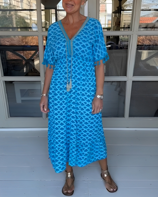 TiaMaria™ - Elegant high-waisted dress 