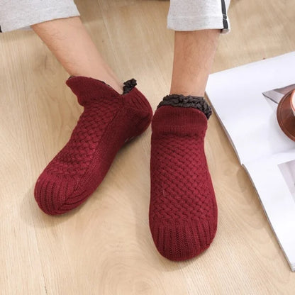 Non-slip thermal socks 