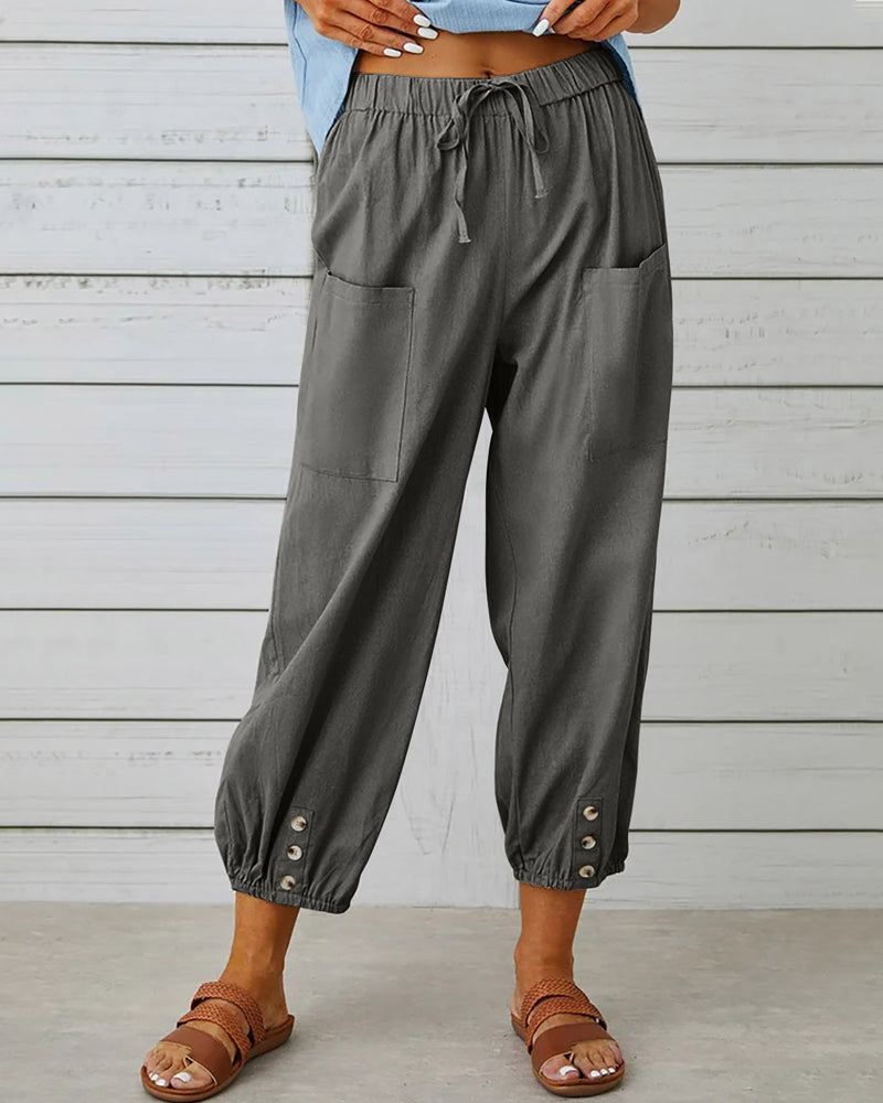 Eva™ - Loose high-waisted pants