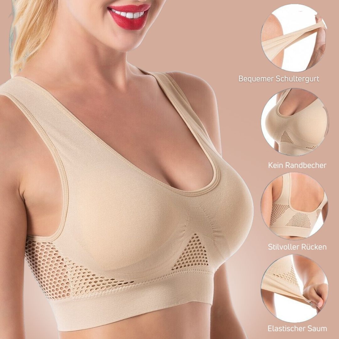 Gerta™ - Ultra-breathable suspension bra 