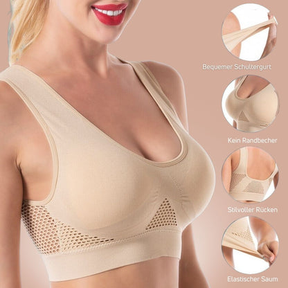 Gerta™ - Ultra-breathable suspension bra 