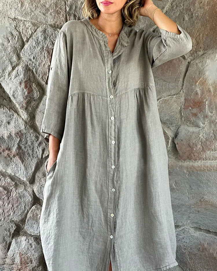 Sara | Button-Down Dress