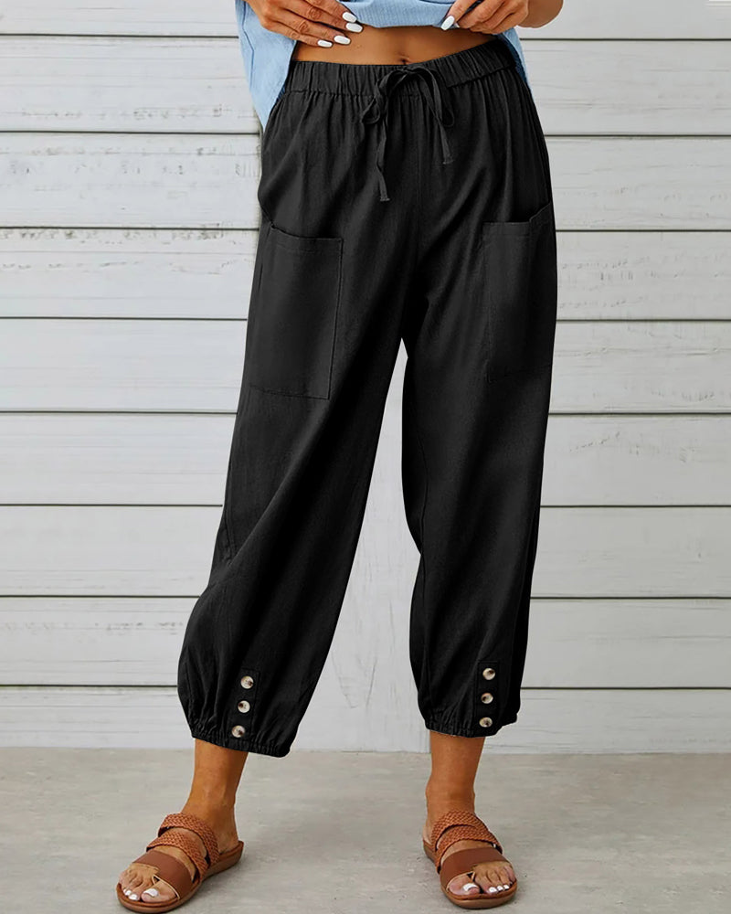 Eva™ - Loose high-waisted pants