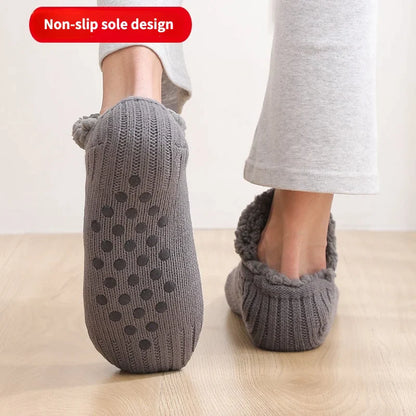 Non-slip thermal socks 