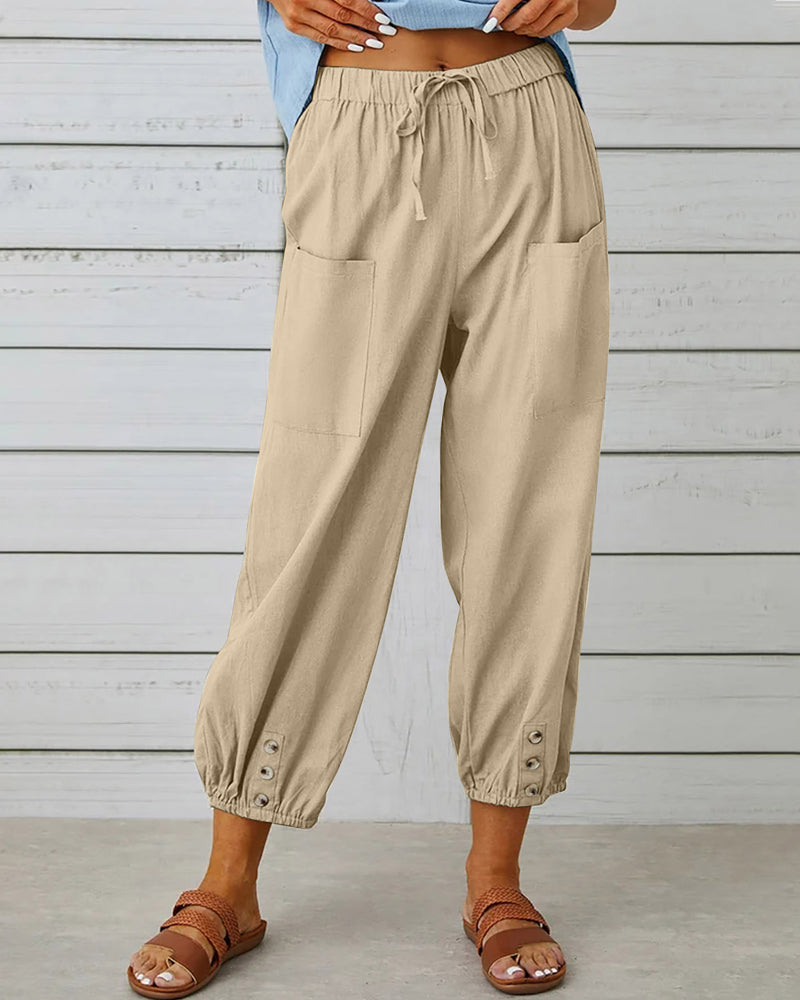 Eva™ - Loose high-waisted pants