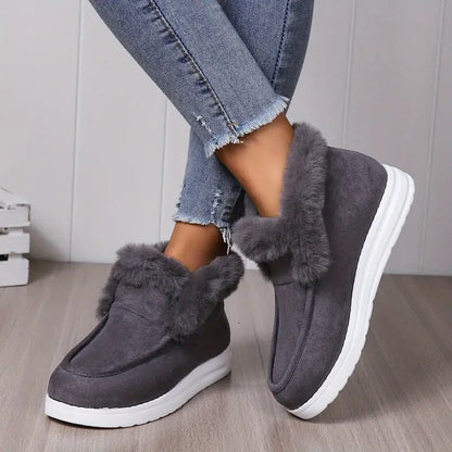 Billie™ - Simple fluffy snow boots