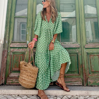 Mila™ - Green Summer Dress