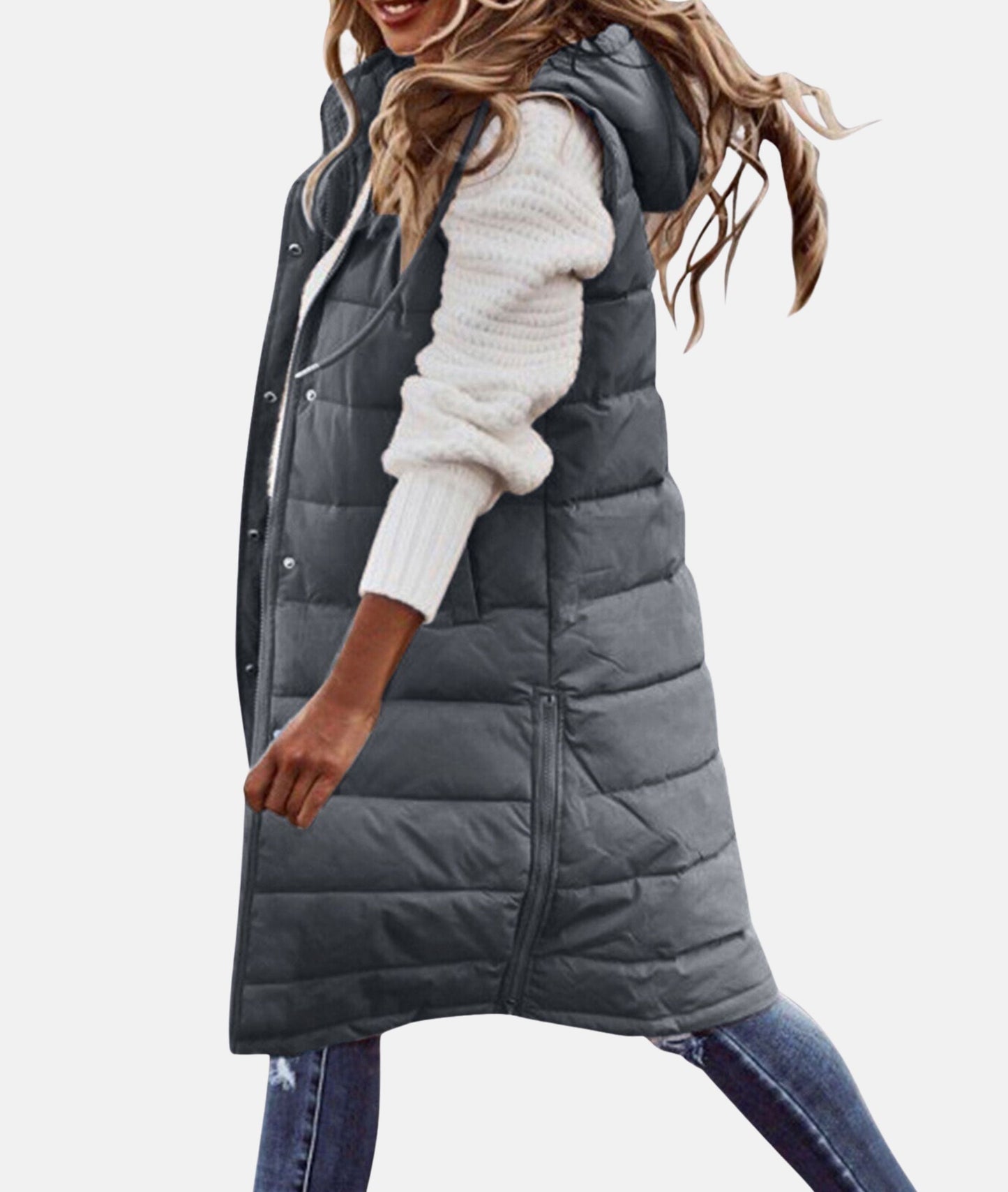 Catharine™ - Long-Sleeved Hooded Coat [Last Day Discount]