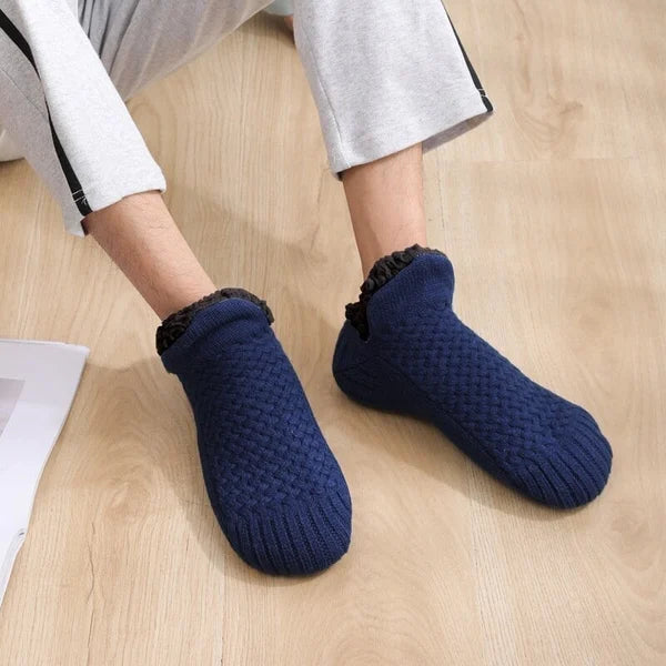 Non-slip thermal socks 