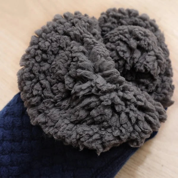 Non-slip thermal socks 