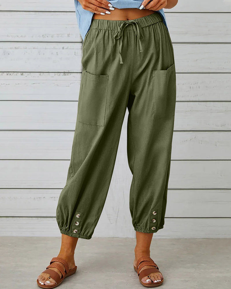 Eva™ - Loose high-waisted pants