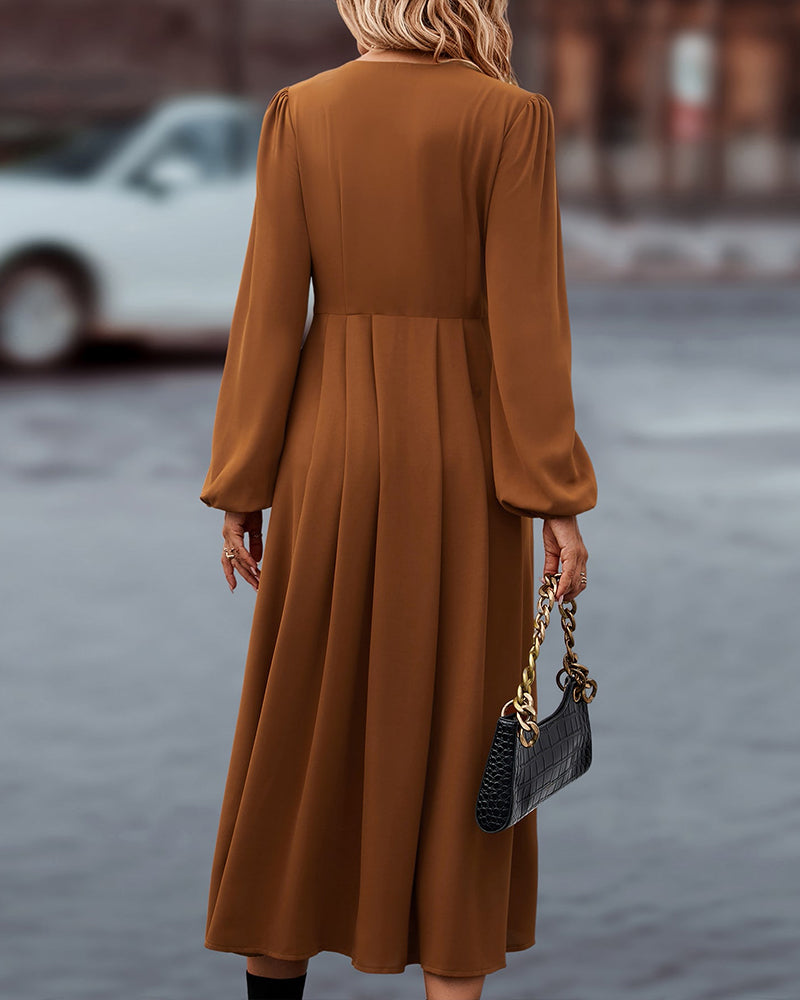 Noa™ - Elegant autumn dress
