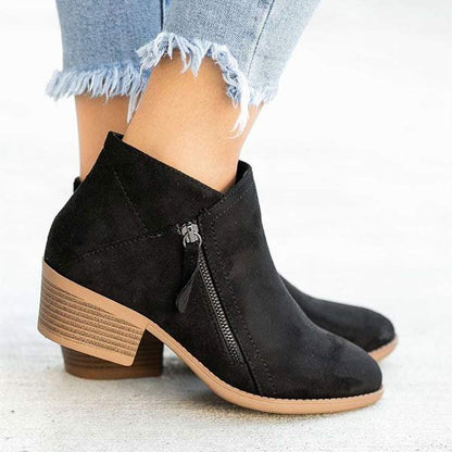 Zeline™ - Fashionable suede boots for autumn 