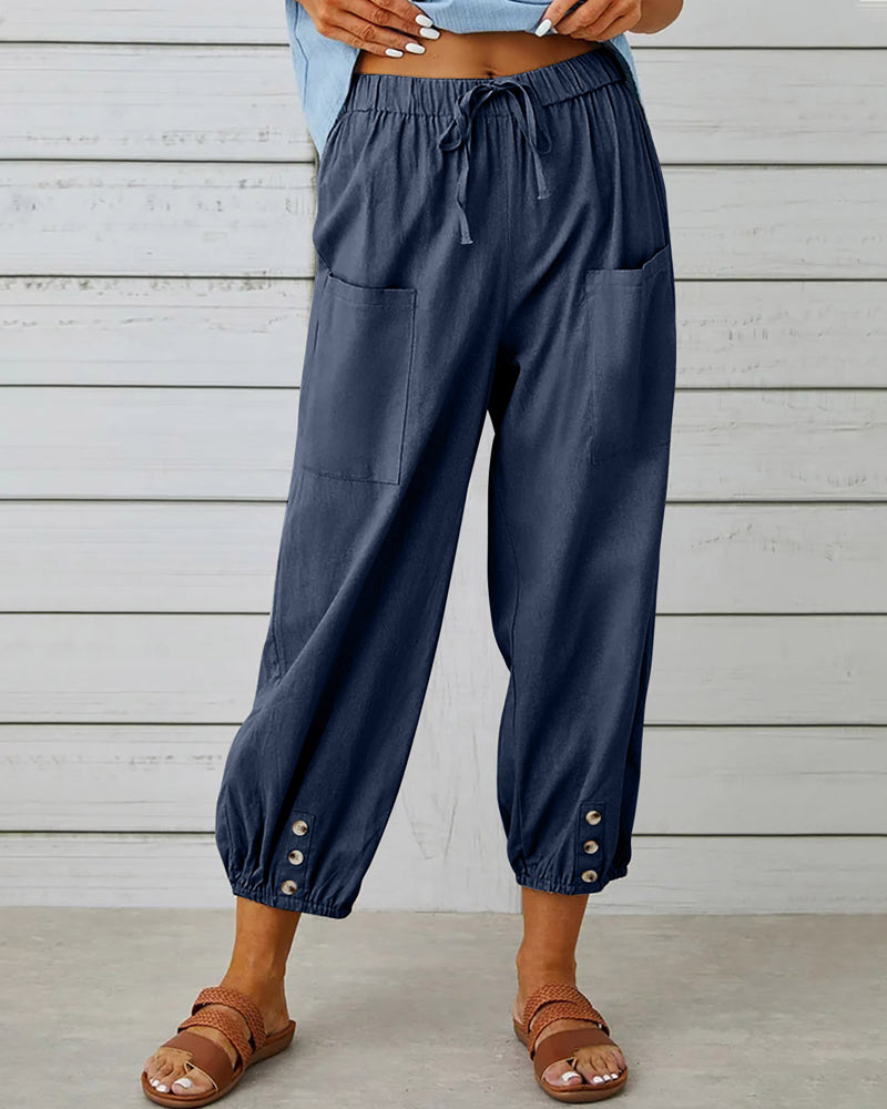 Eva™ - Loose high-waisted pants