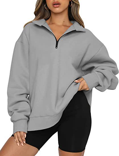 Tatum™ - Women's Collared Sweatshirt