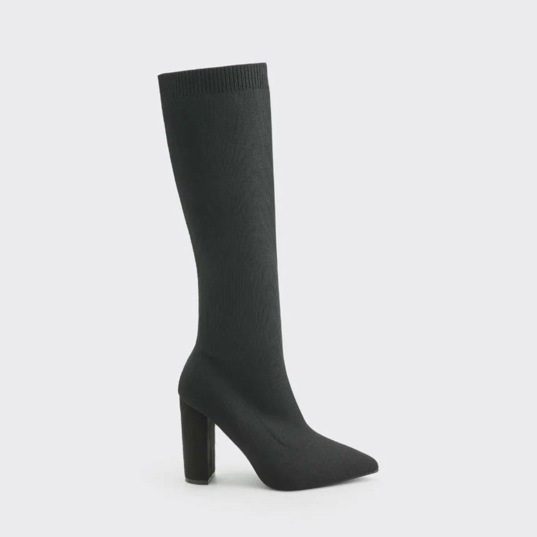 Ciara™ - Knee-high sock boots