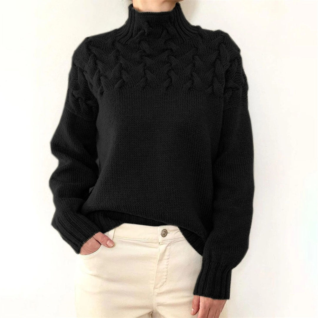 Sansa™ | Elegant sweater with a turtleneck