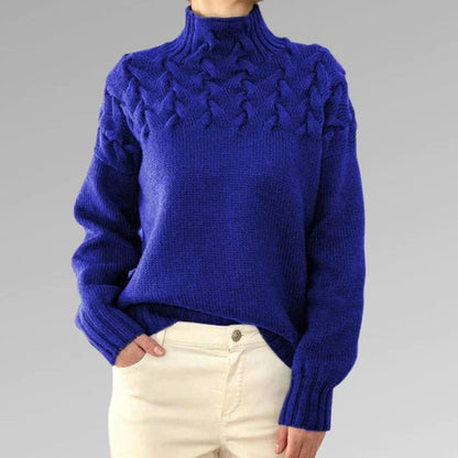 Sansa™ | Elegant sweater with a turtleneck