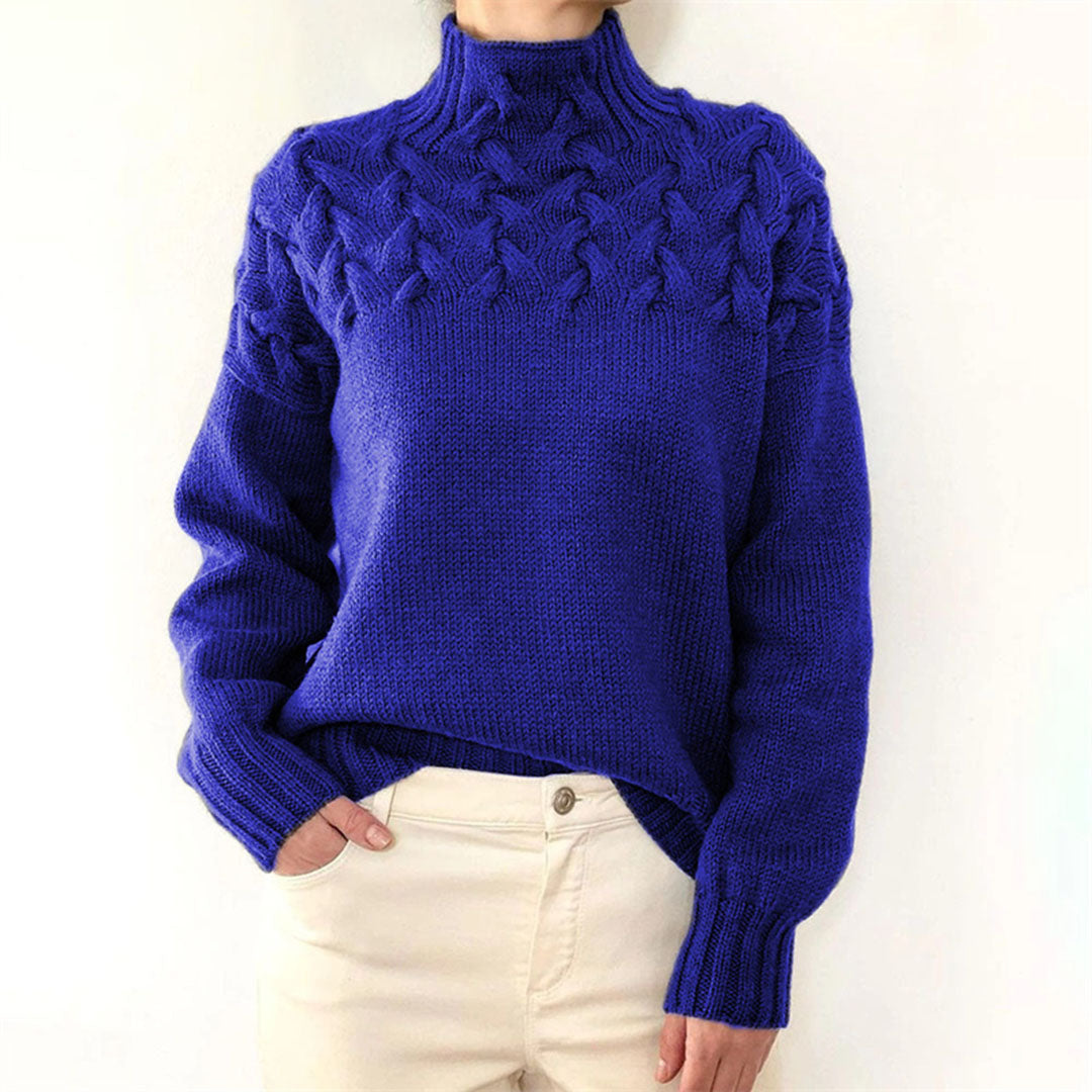 Sansa™ | Elegant sweater with a turtleneck