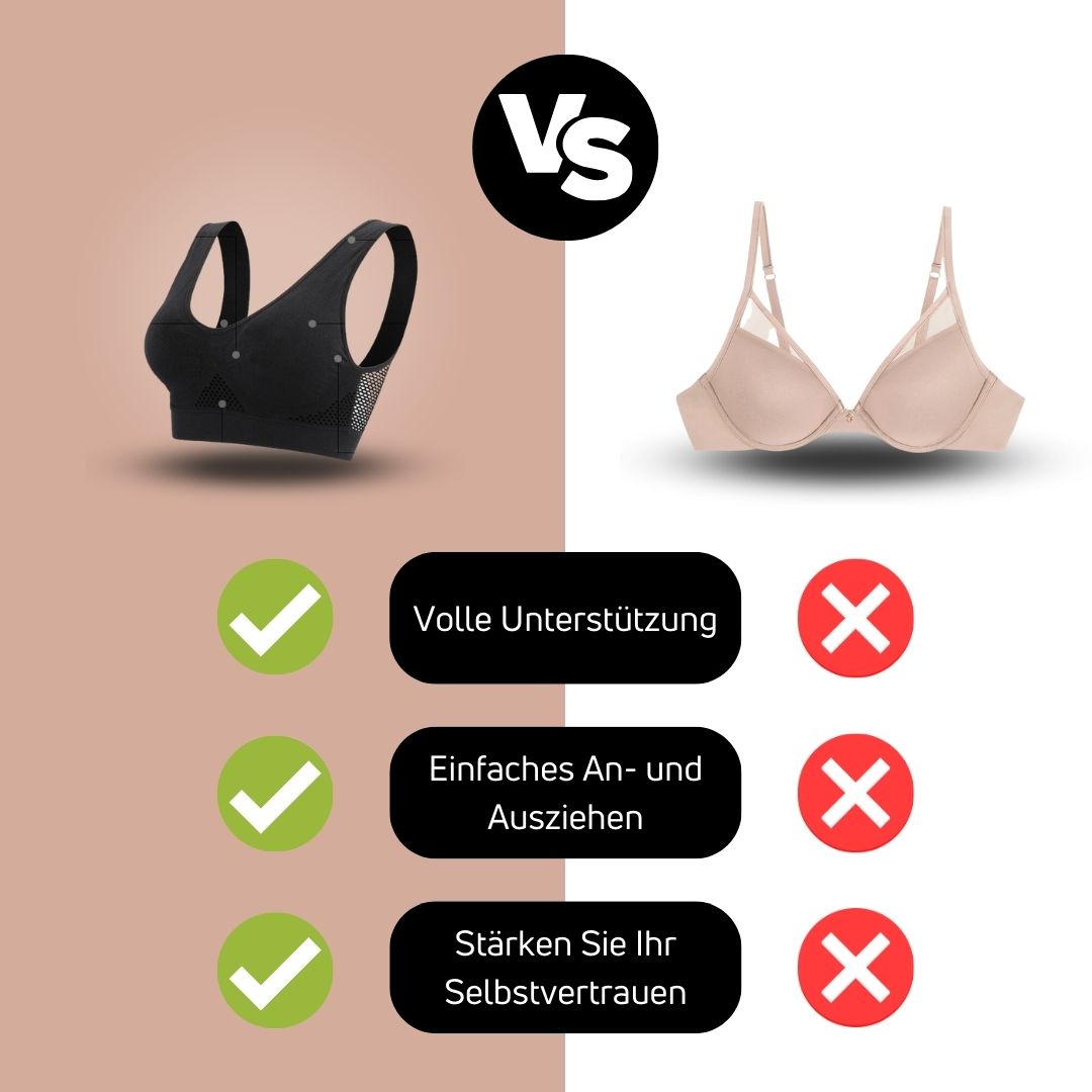 Gerta™ - Ultra-breathable suspension bra 