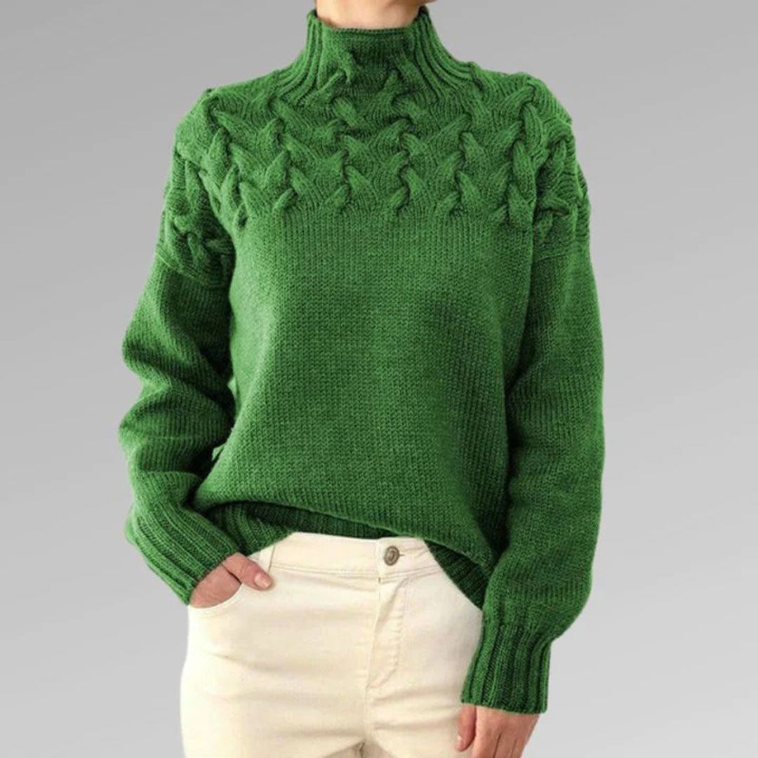 Sansa™ | Elegant sweater with a turtleneck