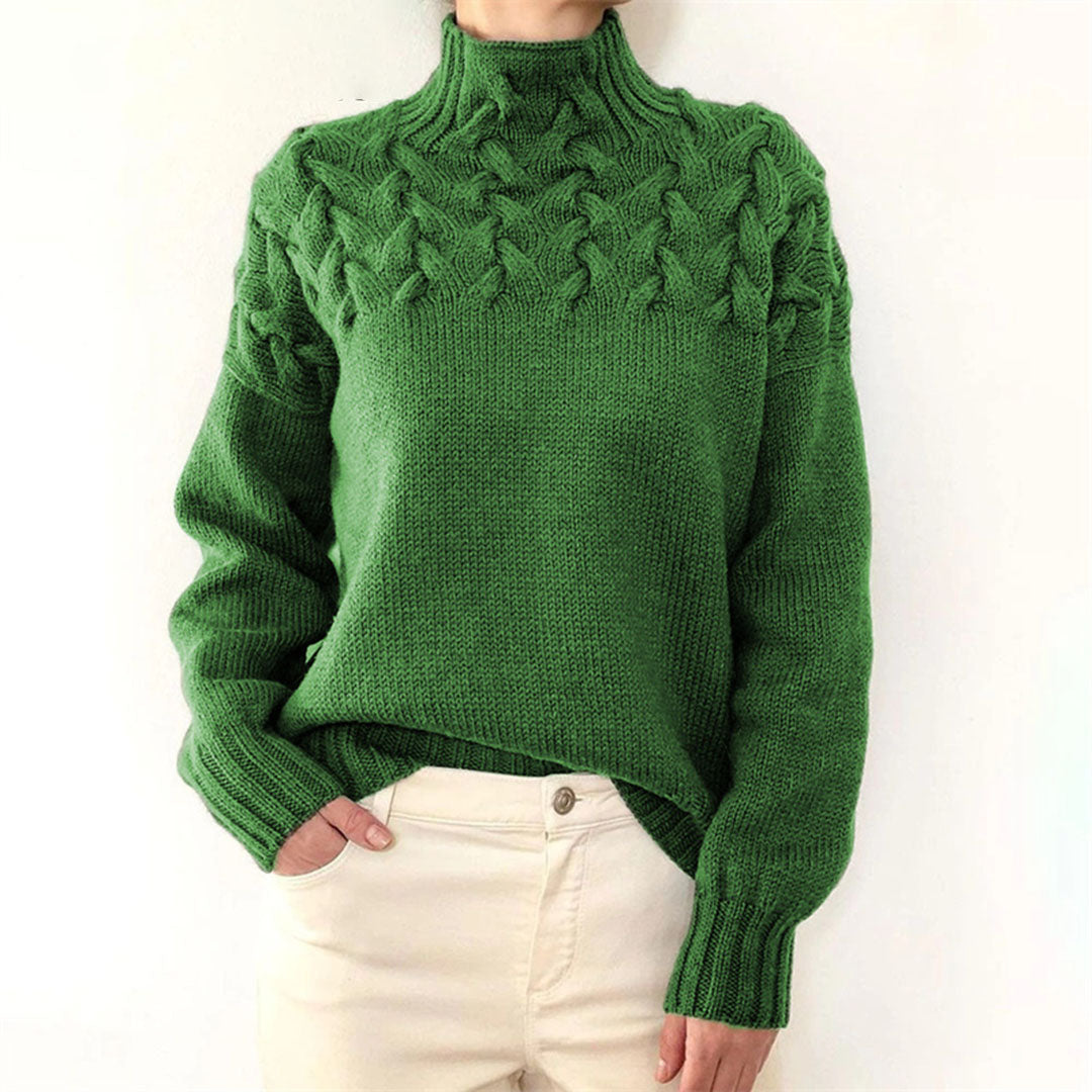 Sansa™ | Elegant sweater with a turtleneck