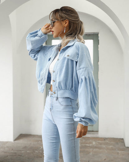 Lumovia | Corduroy short jacket