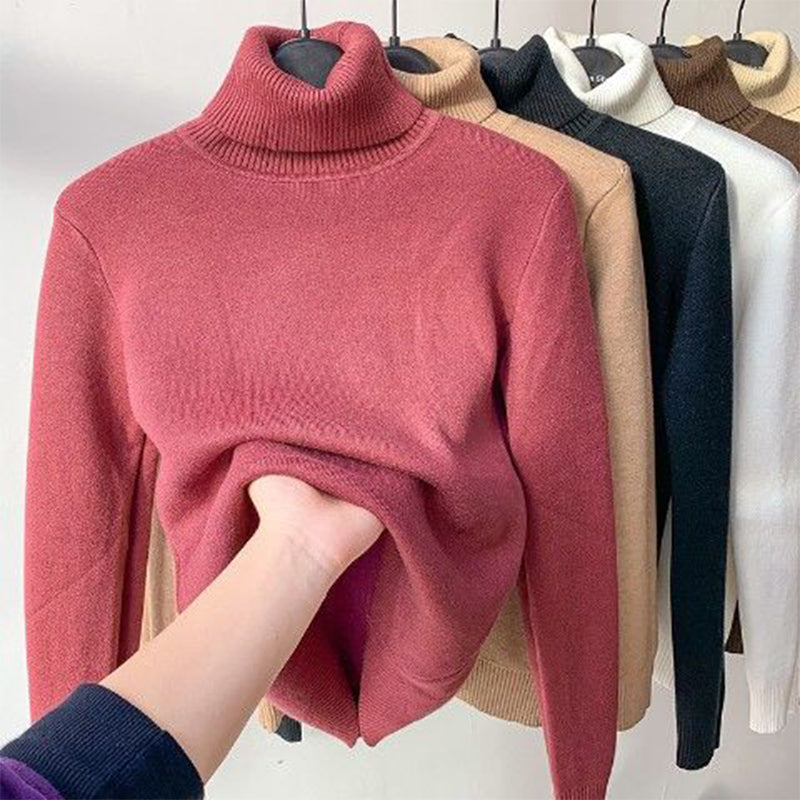 Alpaca | Alpaca sweater with turtleneck 