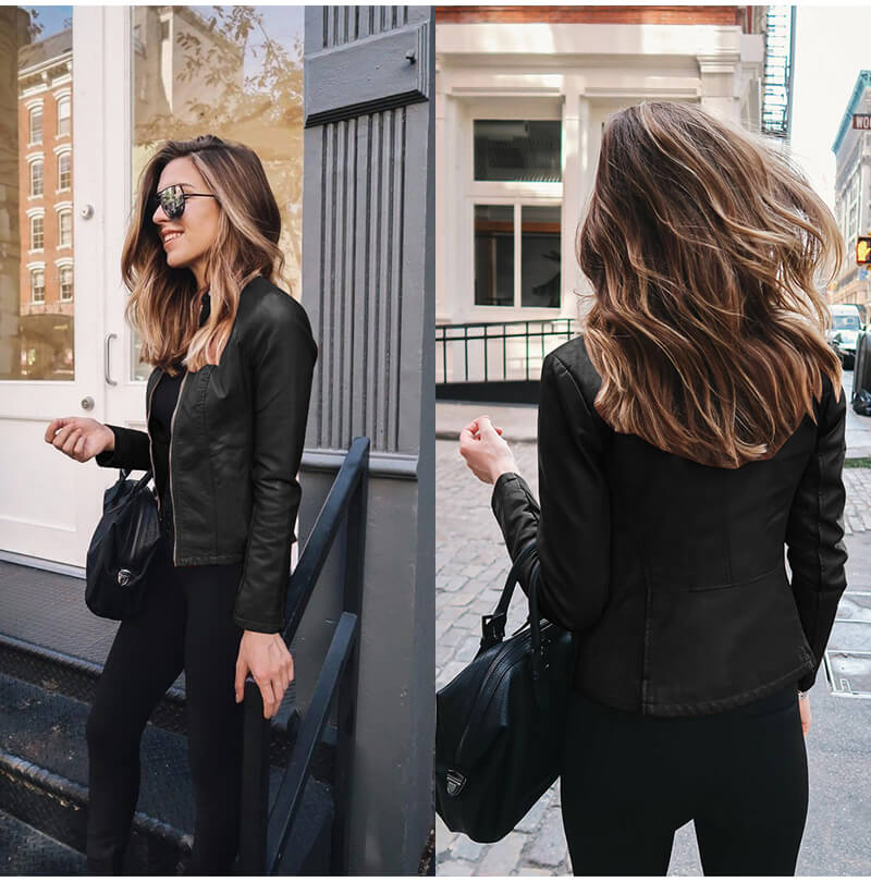 Emilia™ - Leather Jacket 