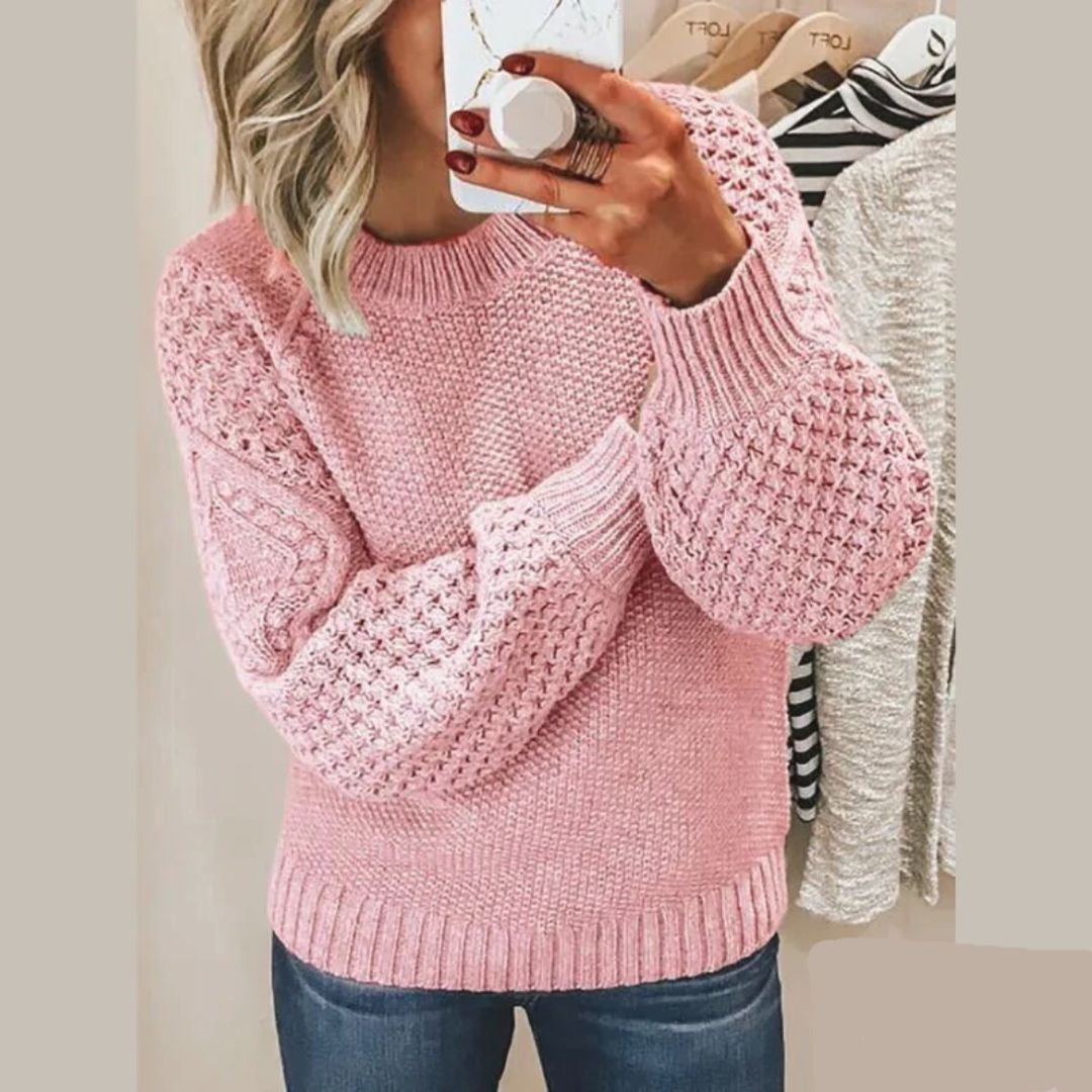 Amayra | Soft knitted sweater 