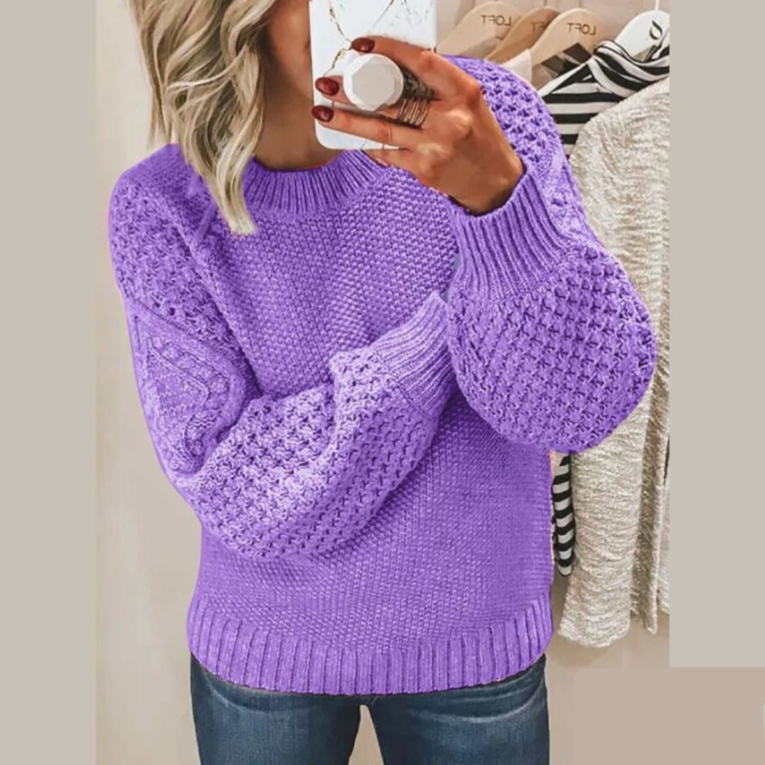 Amayra | Soft knitted sweater 