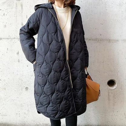 Elfrea™ - New Casual Argyle Hooded Parka Coat [Last Day Discount]