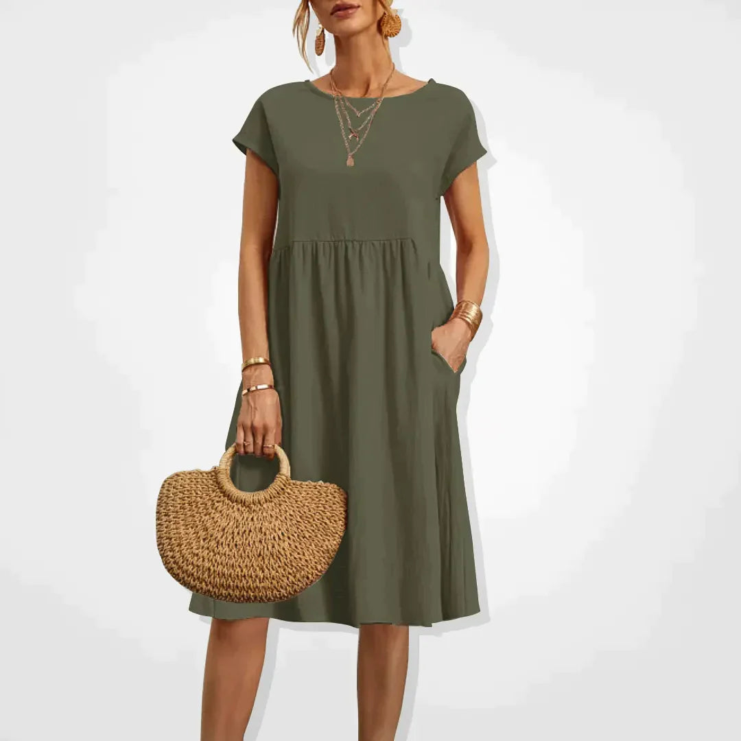 Ibiza™ - Comfortable flowing midi dress