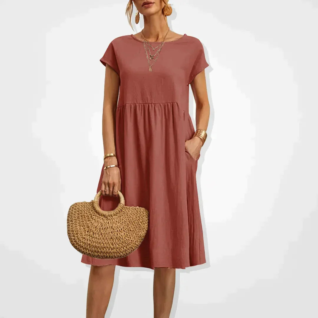 Ibiza™ - Comfortable flowing midi dress