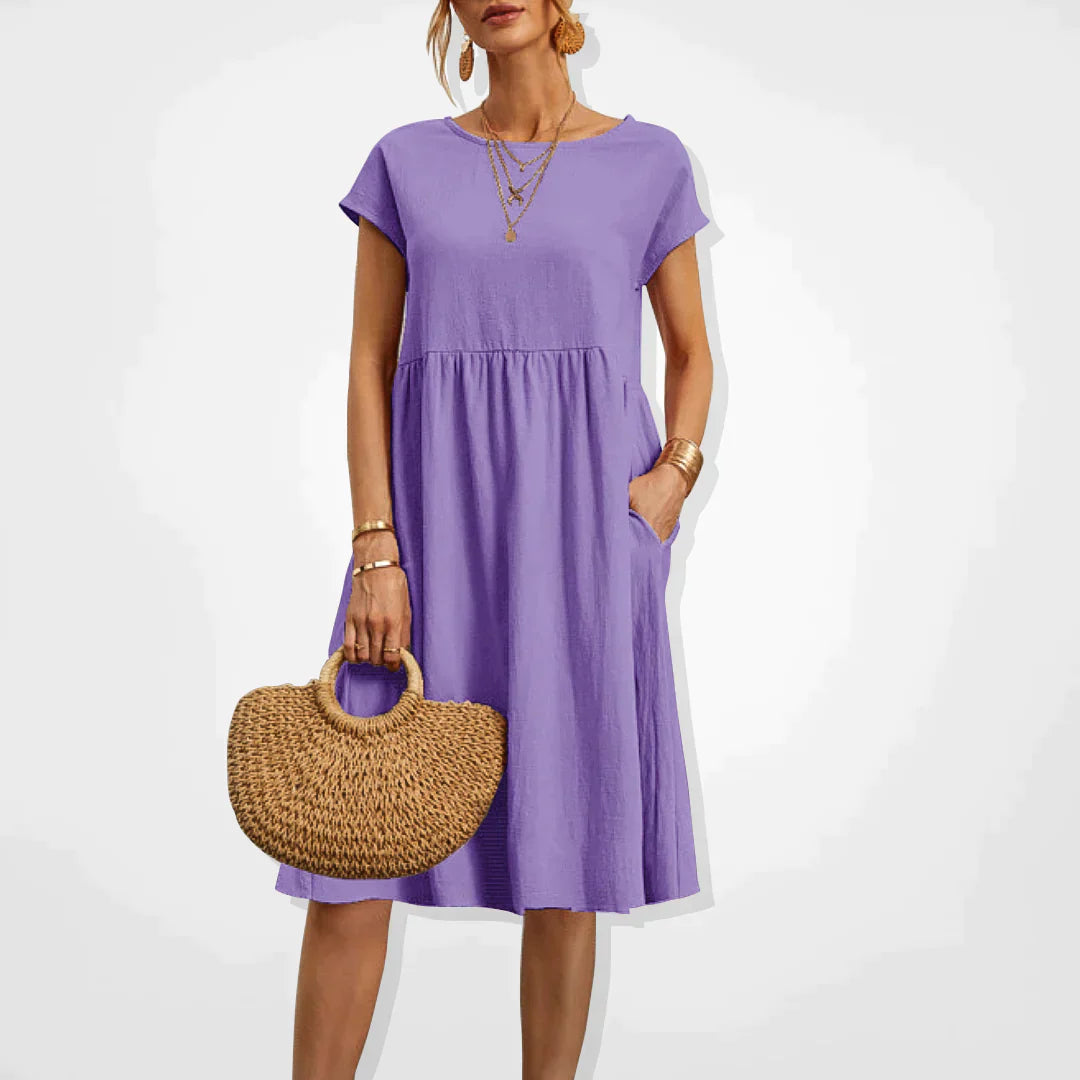 Ibiza™ - Comfortable flowing midi dress