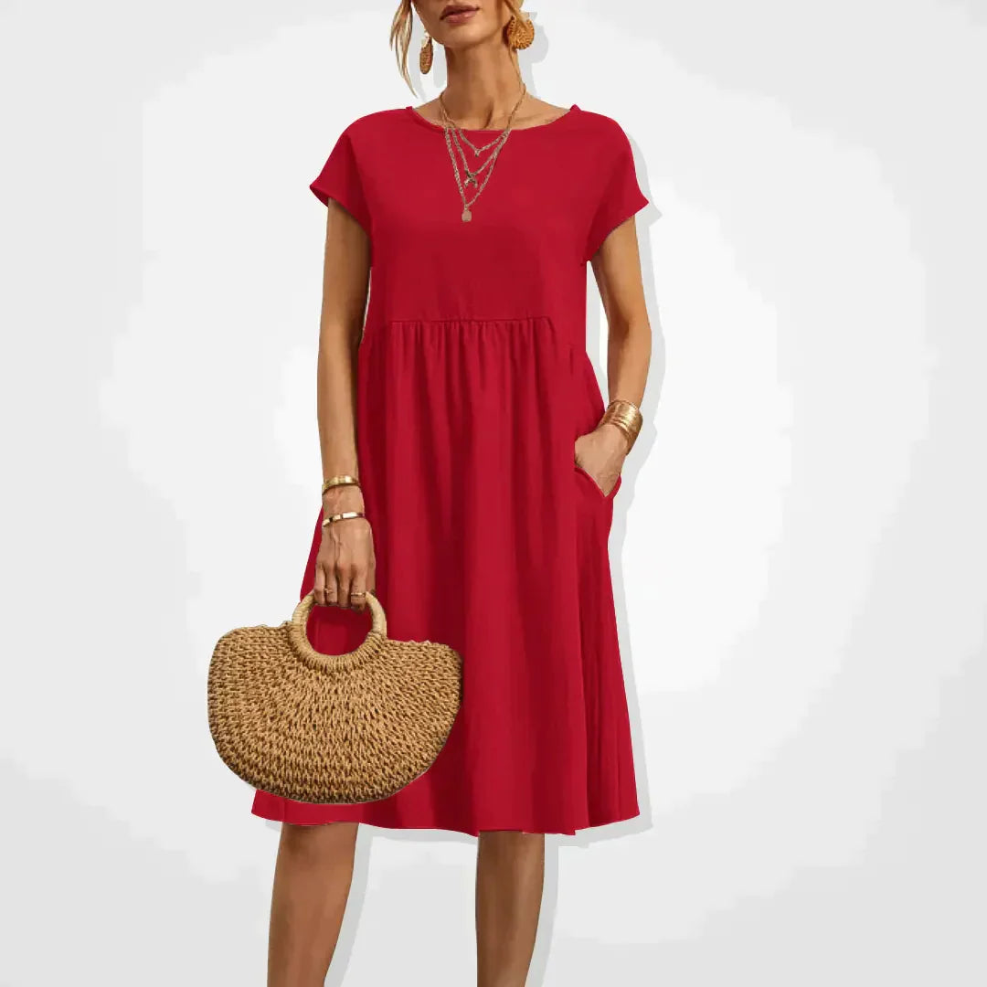 Ibiza™ - Comfortable flowing midi dress