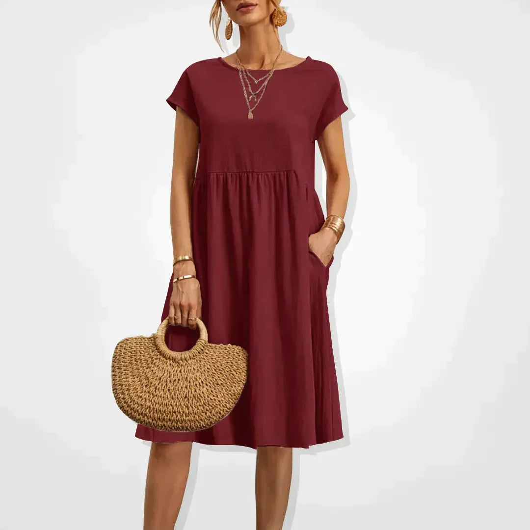 Ibiza™ - Comfortable flowing midi dress