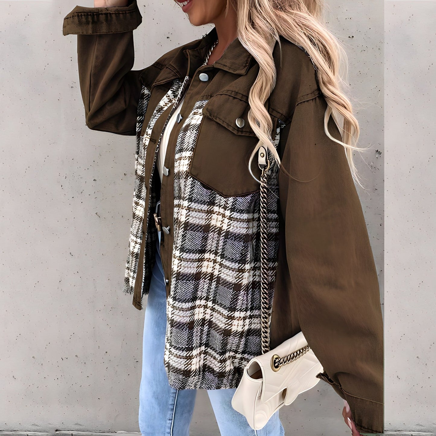 Bernadette™ - Women's Checked Jacket [Last Day Discount]