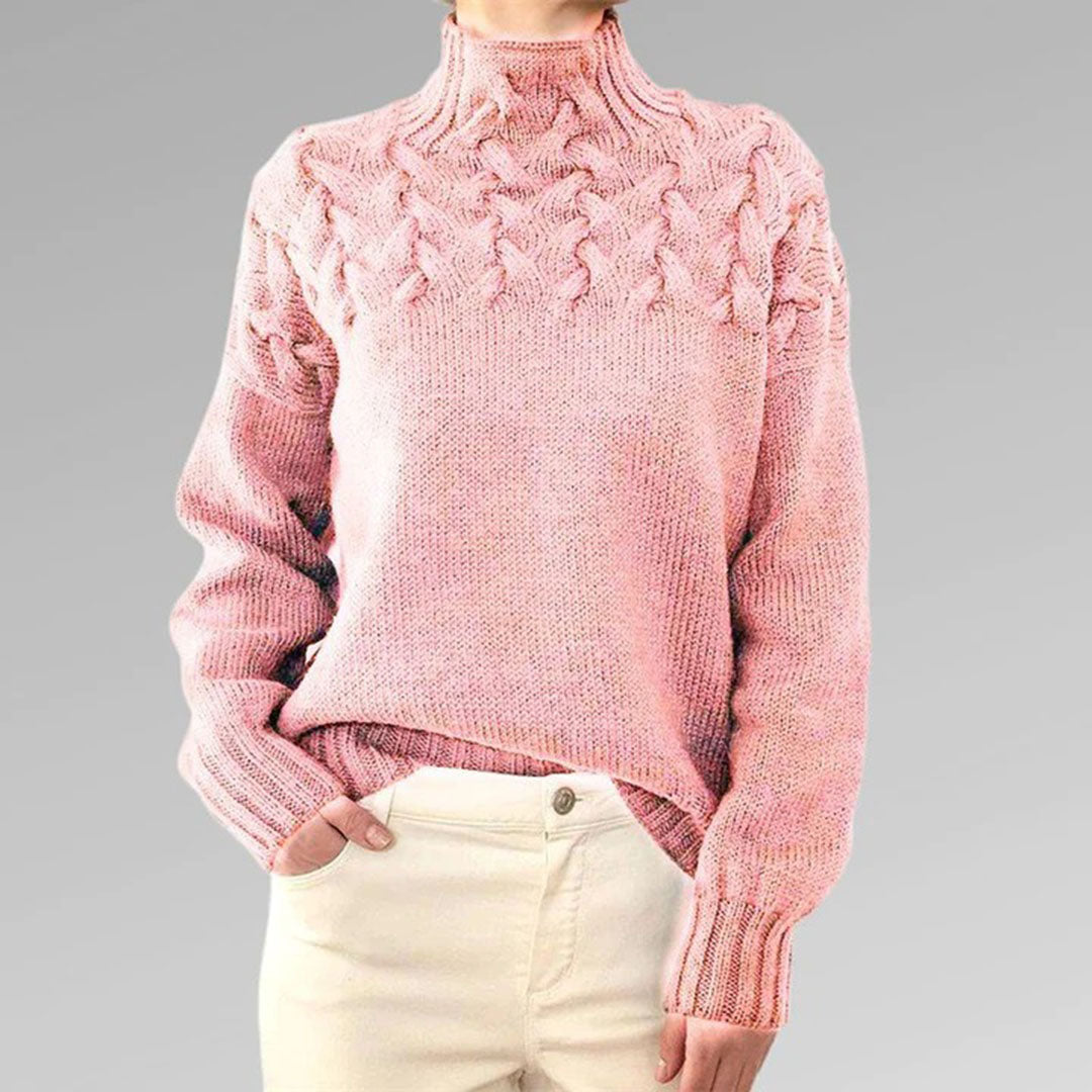 Sansa™ | Elegant sweater with a turtleneck
