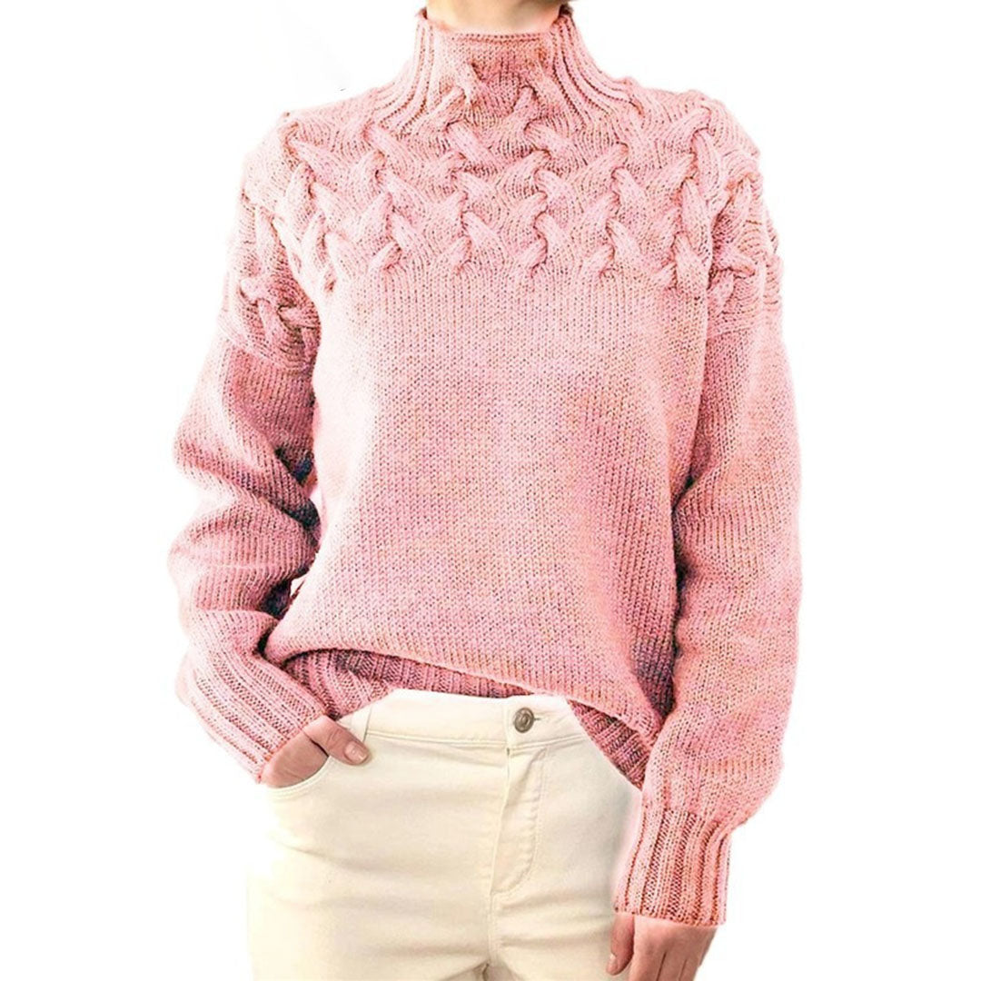 Sansa™ | Elegant sweater with a turtleneck