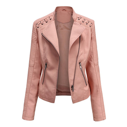 Marie™ - Stylish leather jacket